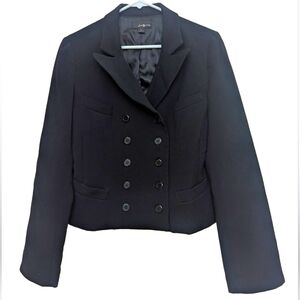 Forever 21 Black Double-Breasted Blazer